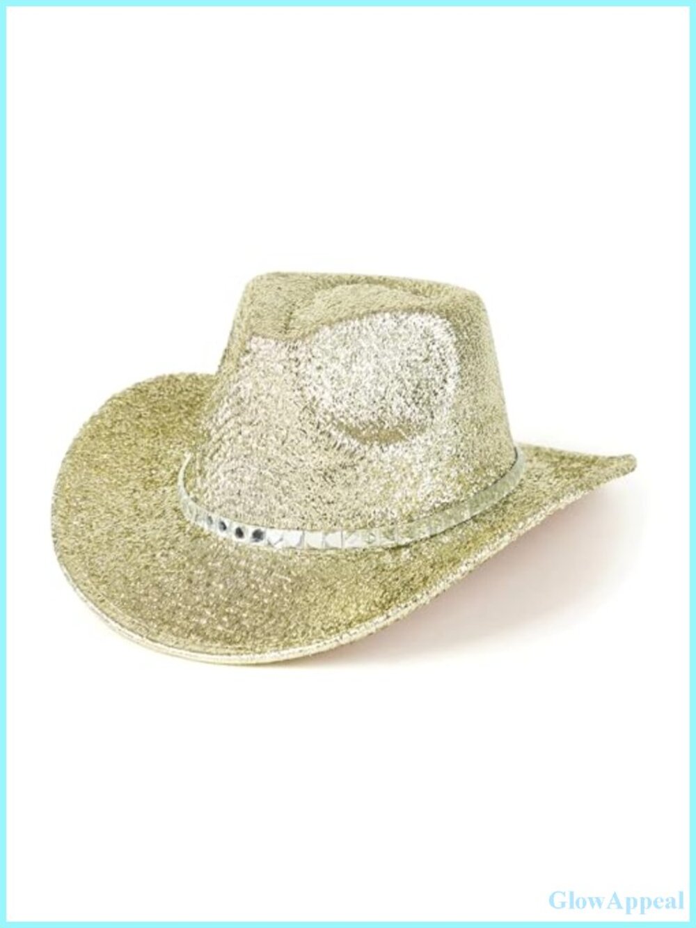 Women Cowboy Hat Western Glitter Party Costume Cowgirl Hat